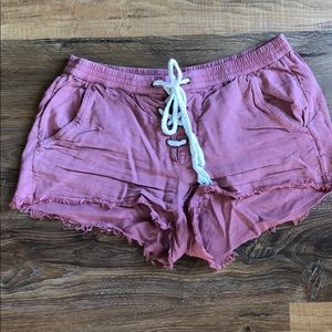 Lace Up Casual Short